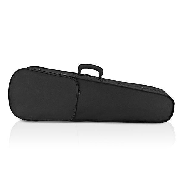 Electric Violin by Gear4music, Carbon Fibre Effect case