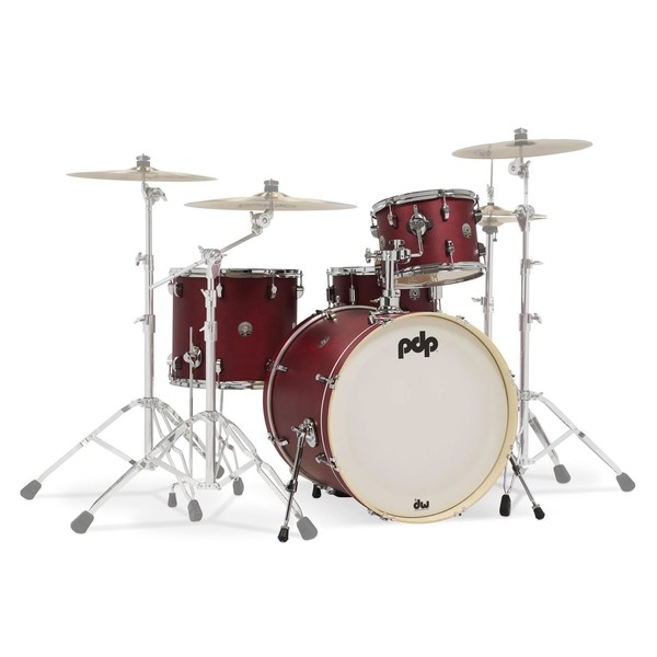 PDP Spectrum Series 22'' 4pc Shell Pack, Red