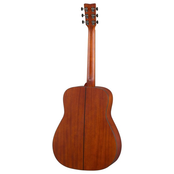 Yamaha FG5 Red Label Acoustic, Heritage Natural - back