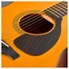 Yamaha FG5 Red Label Acoustic, Heritage Natural - soundhole