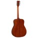 Yamaha FGX5 Red Label Electro Acoustic, Heritage Natural - back