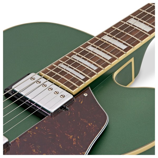 Ibanez エフェクター グリーン DISC Ibanez AFS75T Artcore, Metallic Green Flat at Gear4music