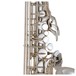 Yamaha YAS82ZS Custom Z Professional Alto Saxophone, Silver, Pearl Key Tops