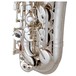 Yamaha YAS82ZS Custom Z Professional Alto Saxophone, Silver, Bow