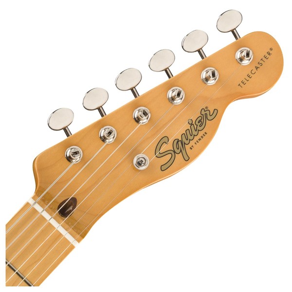 Squier Classic Vibe '50s Telecaster MN, White Blonde - Headstock View