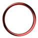 Bass Drum O's Sound Hole Ring Red 5''