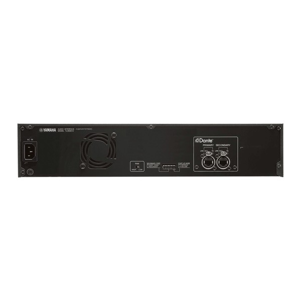 Yamaha TIO 1608-D Dante Equipped I/O Rack Back Panel