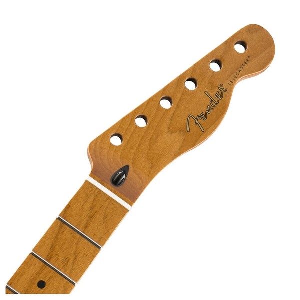 Fender Roasted Maple Telecaster Neck 22 Jumbo Frets, MP Fretboard - Headstock