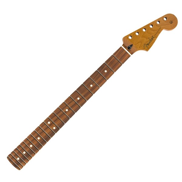 Fender Roasted Maple Stratocaster Neck 22 Jumbo Frets, PF Fretboard - Front