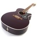 Takamine GN75CE Electro Acoustic, Wine Red - flat right