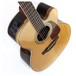 Takamine GN90CE NEX Electro Acoustic, Natural Ziricote - body top