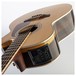 Takamine GN90CE NEX Electro Acoustic, Natural Ziricote - preamp side