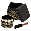 Meinl Ornamental Series Singing Bowl 400g, Black