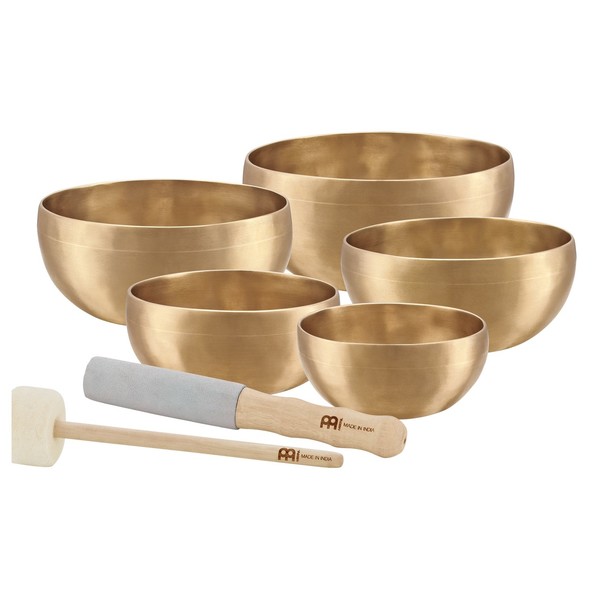 Meinl 5-Piece (400,500,600,700,750) Universal Singing Bowl Set - Main Image