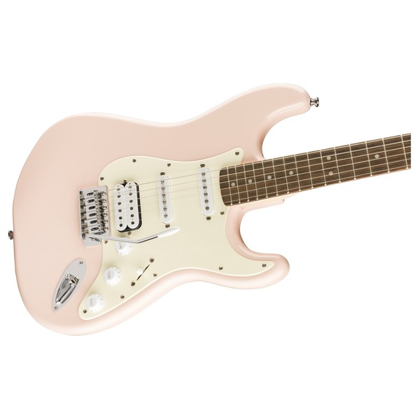 DISC Squier FSR Bullet Stratocaster Trem HSS LRL, Shell Pink