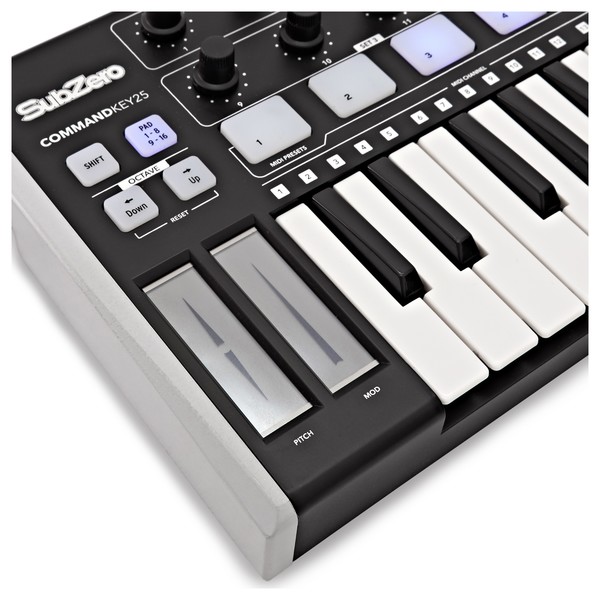 SubZero COMMANDKEY25 Universal MIDI Controller