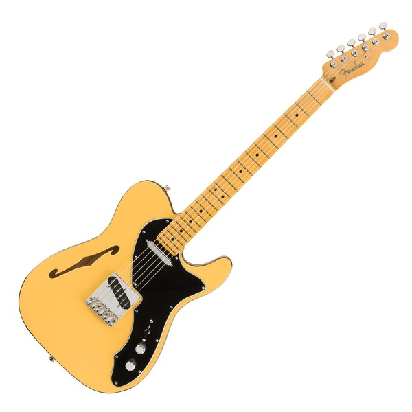 Fender Britt Daniel Thinline Telecaster, Opaque Blonde - Front