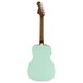 Fender Malibu Player Electro Acoustic, Aqua Splash - back