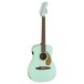 Fender Malibu Player Electro Acoustic, Aqua Splash - left