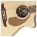 Fender Newporter Player Electro Acoustic, Champagne - soundhole