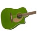 Fender Redondo Player Electro Acoustic, Electric Jade - body