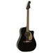 Fender Redondo Player Electro Acoustic, Jetty Black - left