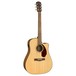 Fender CD-140SCE Dreadnought Electro Acoustic WN, Natural - left