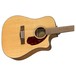 Fender CD-140SCE-12 Dreadnought 12-String Electro Acoustic, Natural - body