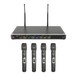 Chord NU4 Quad UHF Wireless System, Handheld, Full System