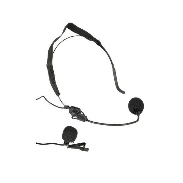 Chord NU4 Quad UHF Wireless System, Neck/Lapel, Neckband Mic and Lav Mic