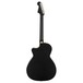 Fender Newporter Special Electro Acoustic w/ Bag, Matte Black - back
