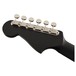 Fender Newporter Special Electro Acoustic w/ Bag, Matte Black - headstock back
