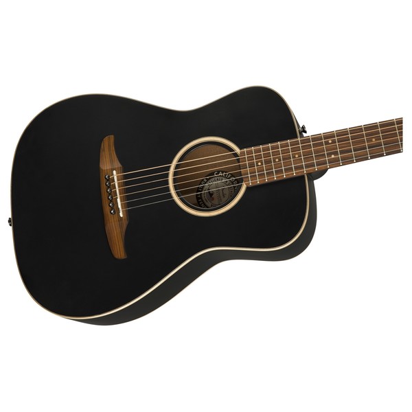 Fender Malibu Special Electro Acoustic w/ Bag, Matte Black
