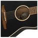 Fender Malibu Special Electro Acoustic w/ Bag, Matte Black - soundhole