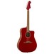 Fender Redondo Classic Electro Acoustic w/ Bag, Hot Rod Metallic - right