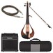 Yamaha YEV104 Electric Violin Package, Natural