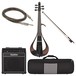 Yamaha YEV105 Electric Violin Package, Black