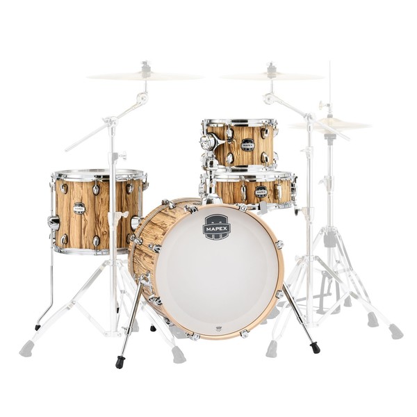 Mapex Mars 18'' 4pc Bebop Shell Pack, Driftwood