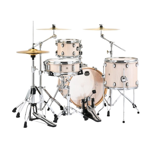 Mapex Mars 18'' 4pc Bebop Drum Kit, Bonewood - Cymbals not included