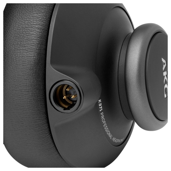 AKG K371 Closed Back Headphones, Cable Connector