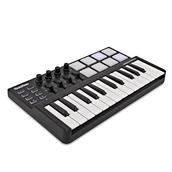 SubZero MINI-COMMAND Controller and MIDI Keyboard