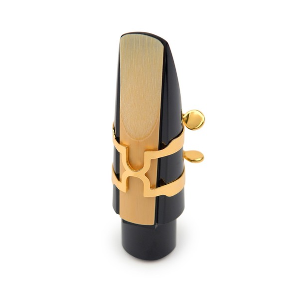 Rico by D'Addario H-Ligature for Tenor Sax, Gold-Plated, Reed