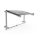 Gravity K2 LTS 2 T Utility Shelf for Second Tier Keyboard Stand Addon, Pictured on Stand 2