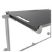 Gravity K2 LTS 2 T Utility Shelf for Second Tier Keyboard Stand Addon, Pictured on Stand Close Up