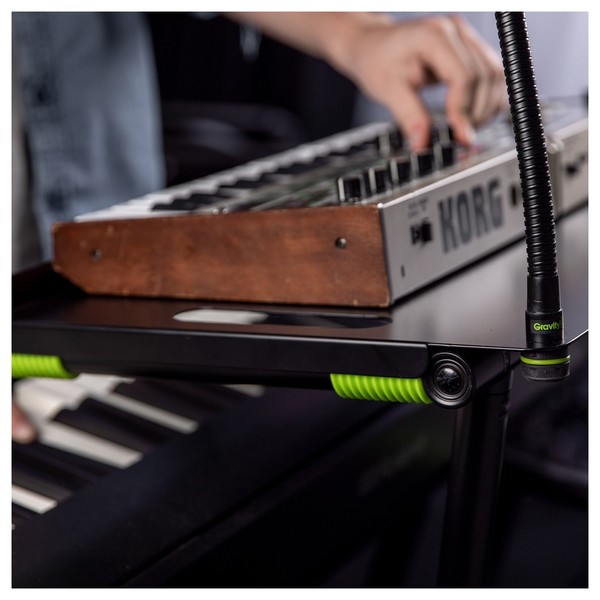 Gravity K2 LTS 2 T Utility Shelf for Second Tier Keyboard Stand Addon, Lifestyle 2