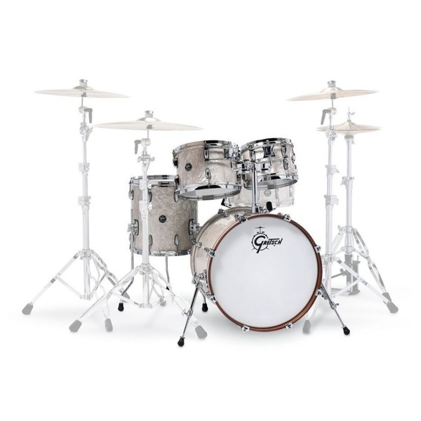 Gretsch Renown Maple 20'' Fusion 4pc Shell Pack, Vintage Pearl - main image