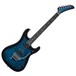 EVH 5150 Standard Deluxe QM EB, Transparent Blue Burst