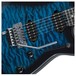 EVH 5150 Standard Deluxe QM EB, Transparent Blue Burst - pickups & bridge