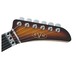 EVH 5150 Standard Deluxe QM EB, Tobacco Sunburst - headstock