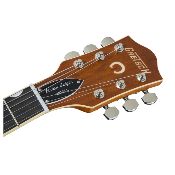 Gretsch G6120T Brian Setzer Nashville Hollowbody '59 Smoke, Orange - headstock